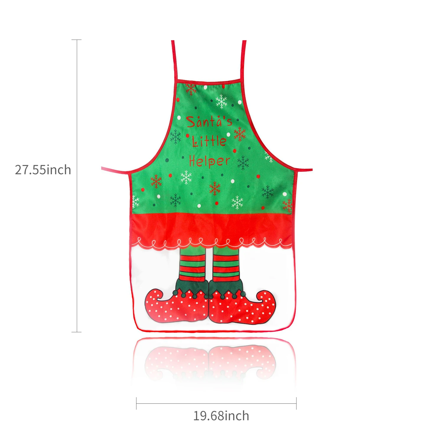 Christmas Kitchen Apron Cute Santa Claus Elf Pattern Apron for Holiday Housewarming Gift Thanksgiving Day Festivals Dinner Decor
Christmas Kitchen Apron Cute Santa Claus Elf Pattern Apron for Holiday Housewarming Gift Thanksgiving Day Festivals Dinner Decor