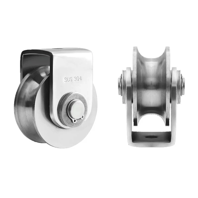 2 Inch Roller Wheel Bearings U Groove Pulley Wheels Detachable Heavy Duty Grooved Wheel for Material Handling and Moving
2 Inch Roller Wheel Bearings U Groove Pulley Wheels Detachable Heavy Duty Grooved Wheel for Material Handling and Moving