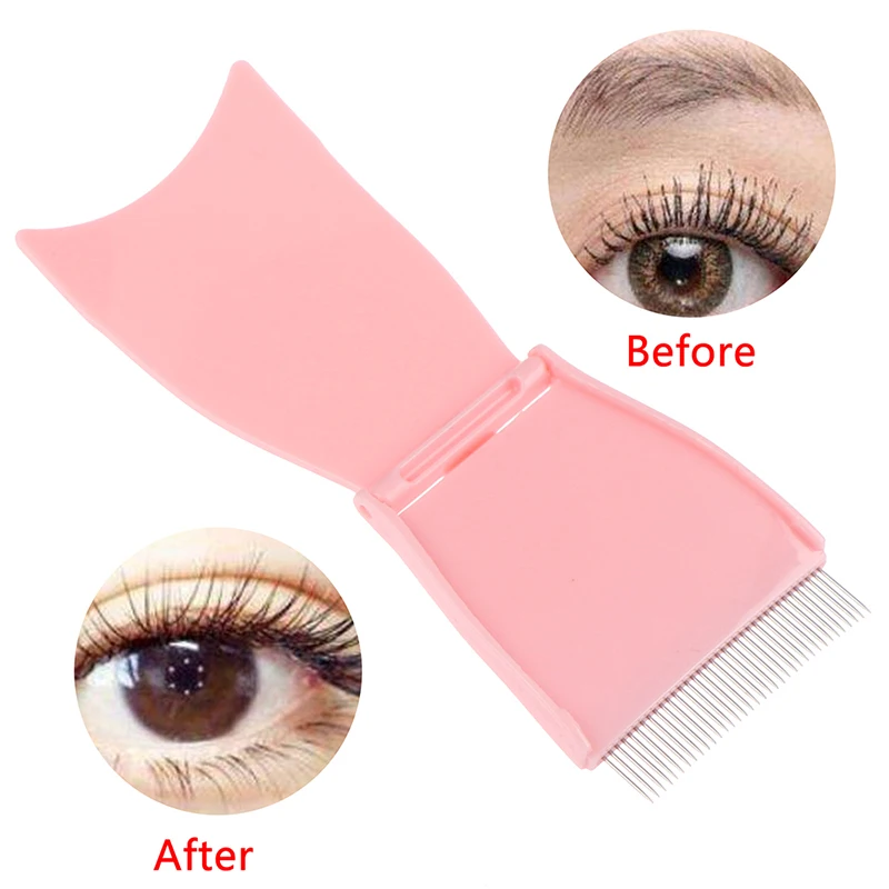 New Eyelash Curler Beauty Makeup Lash Separator Foldable Metal Eyelash Brush Comb Mascara Curl Beauty Makeup Tool
New Eyelash Curler Beauty Makeup Lash Separator Foldable Metal Eyelash Brush Comb Mascara Curl Beauty Makeup Tool
