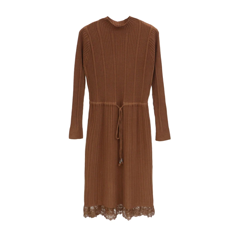 Internet Celebrity Knitted Dress Autumn and Winter 2020 New Mid-Length Lace over the Knee Western Style Waist-Slimming Base
Internet Celebrity Knitted Dress Autumn and Winter 2020 New Mid-Length Lace over the Knee Western Style Waist-Slimming Base