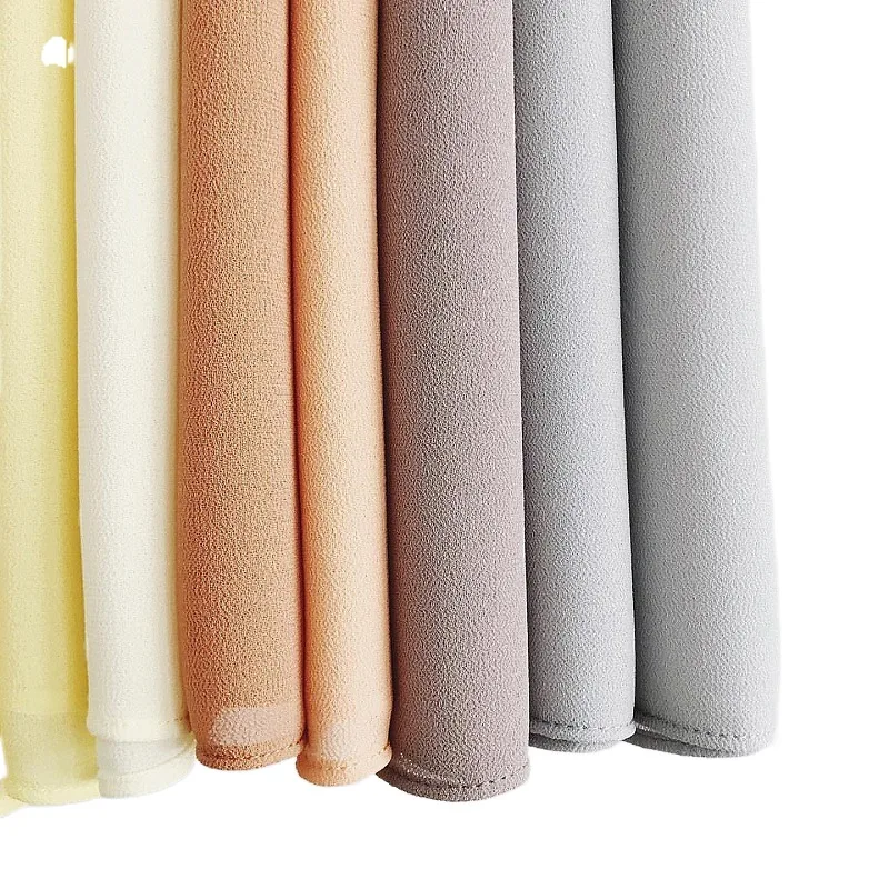 Wome's Scarves Malaysian Muslim Hijabs Wraps Pearl Chiffon Plain Solid Color Arab Modest Headscarf Rectangle Long Shawl 175x70cm
Wome's Scarves Malaysian Muslim Hijabs Wraps Pearl Chiffon Plain Solid Color Arab Modest Headscarf Rectangle Long Shawl 175x70cm