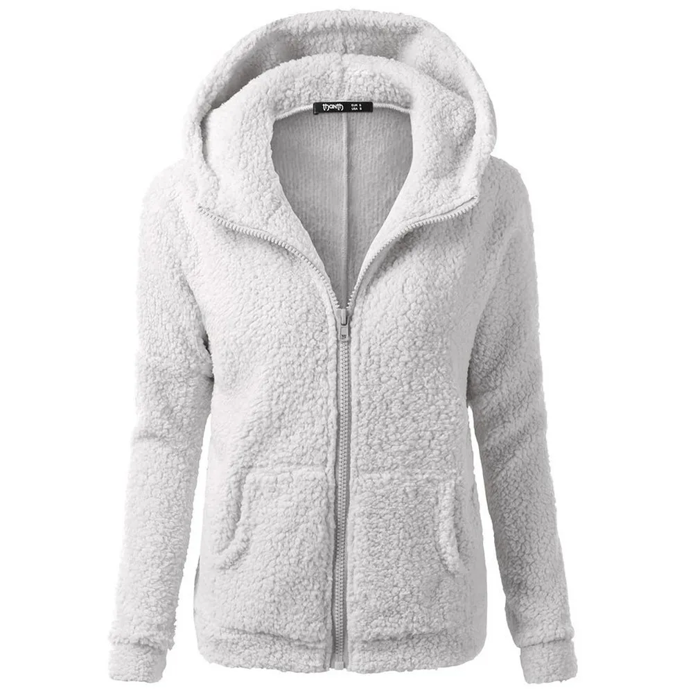 Coat Wool Outwear Cotton Hooded Warm Sweater Women Coat Winter Zipper Coat Women's Coat Coat Jacket 
Coat Wool Outwear Cotton Hooded Warm Sweater Women Coat Winter Zipper Coat Women's Coat Coat Jacket