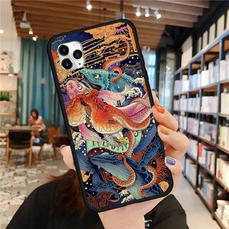 Japanese wave Anime Dragon Phone Case for iPhone 11 12 pro MINI XS MAX 8 7 6 6S Plus X 5S SE 2020 XR 
Japanese wave Anime Dragon Phone Case for iPhone 11 12 pro MINI XS MAX 8 7 6 6S Plus X 5S SE 2020 XR