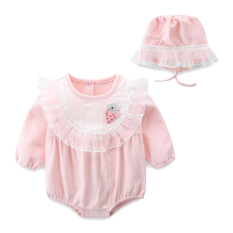 Girls Bodysuit+Hat 2pcs/set Infant Clothes Set Toddler Kids Birthday Party Jumpsuits Baby Clothes 0-2Y
Girls Bodysuit+Hat 2pcs/set Infant Clothes Set Toddler Kids Birthday Party Jumpsuits Baby Clothes 0-2Y