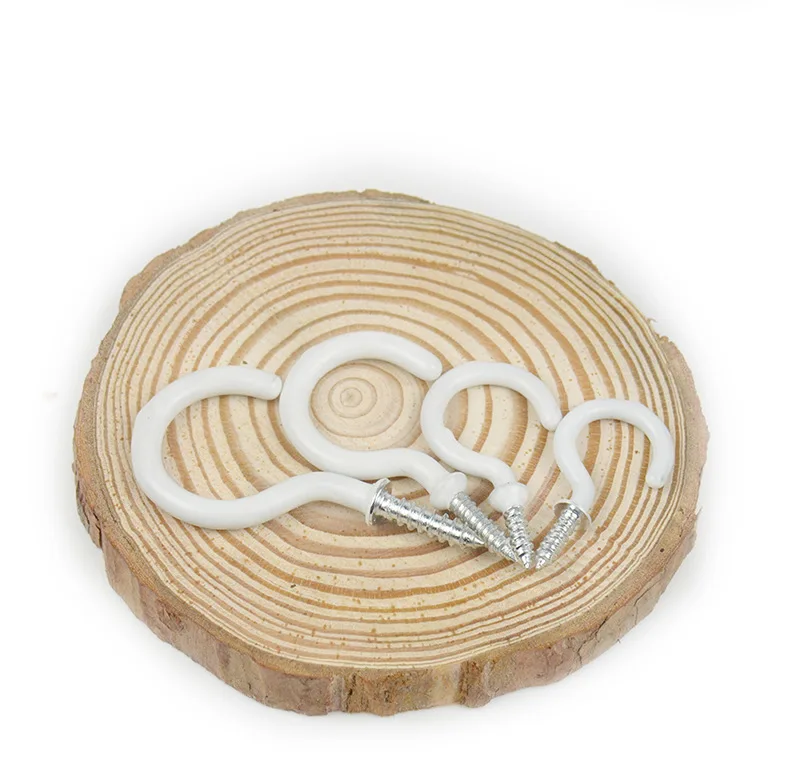 2537 Blister Card Installed Plastic-dipping Cup Hooks 7/8-Inch Question Mark Hook White Daily Use Hardware Accessories 
2537 Blister Card Installed Plastic-dipping Cup Hooks 7/8-Inch Question Mark Hook White Daily Use Hardware Accessories