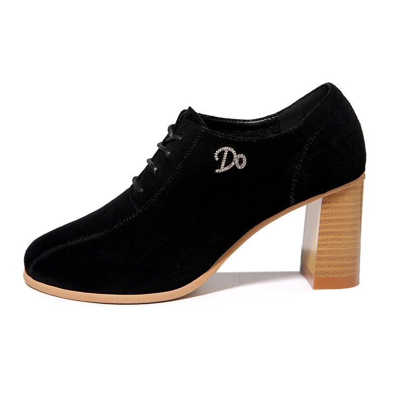 Round Toe Thick Heel Shoes Lace-Up Solid Color Women'S Shoes Water Platform Women'S Shoes
Round Toe Thick Heel Shoes Lace-Up Solid Color Women'S Shoes Water Platform Women'S Shoes