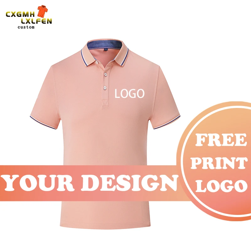 7 colors of summer casual solid color small logo lapel short-sleeve shirt POLO shirt custom LOGO printing DIY brand text
7 colors of summer casual solid color small logo lapel short-sleeve shirt POLO shirt custom LOGO printing DIY brand text