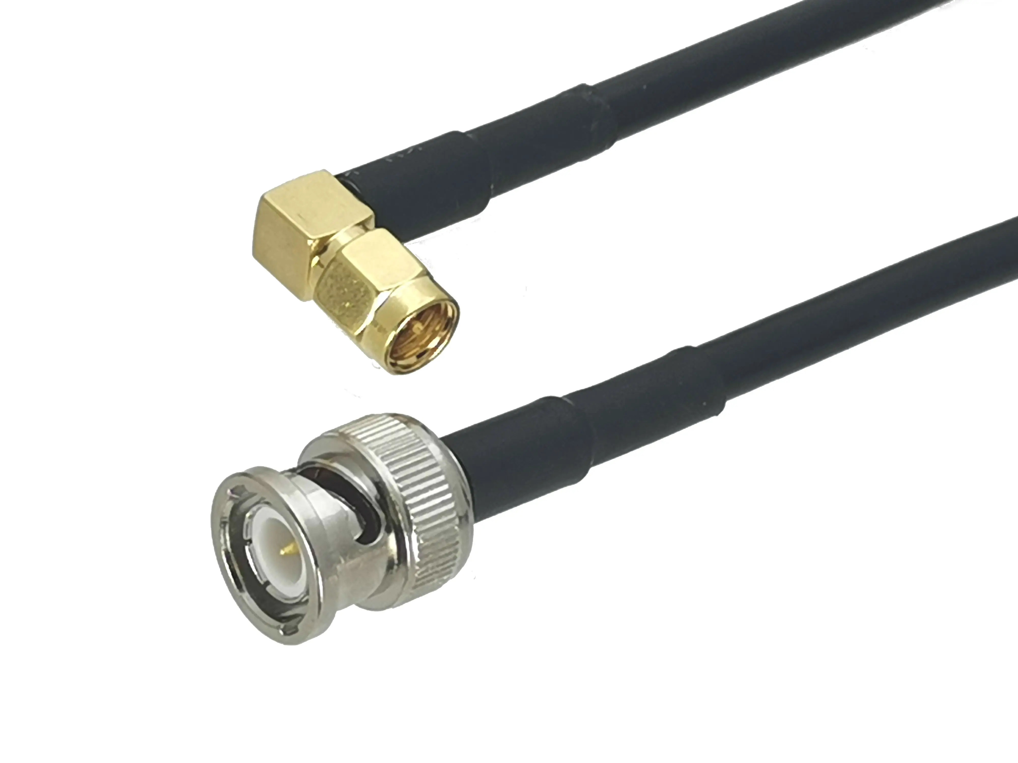 1Pcs RG58 BNC Male plug to SMA Male Plug Right angle Connector RF Coaxial Jumper Pigtail Cable 4inch~20M
1Pcs RG58 BNC Male plug to SMA Male Plug Right angle Connector RF Coaxial Jumper Pigtail Cable 4inch~20M