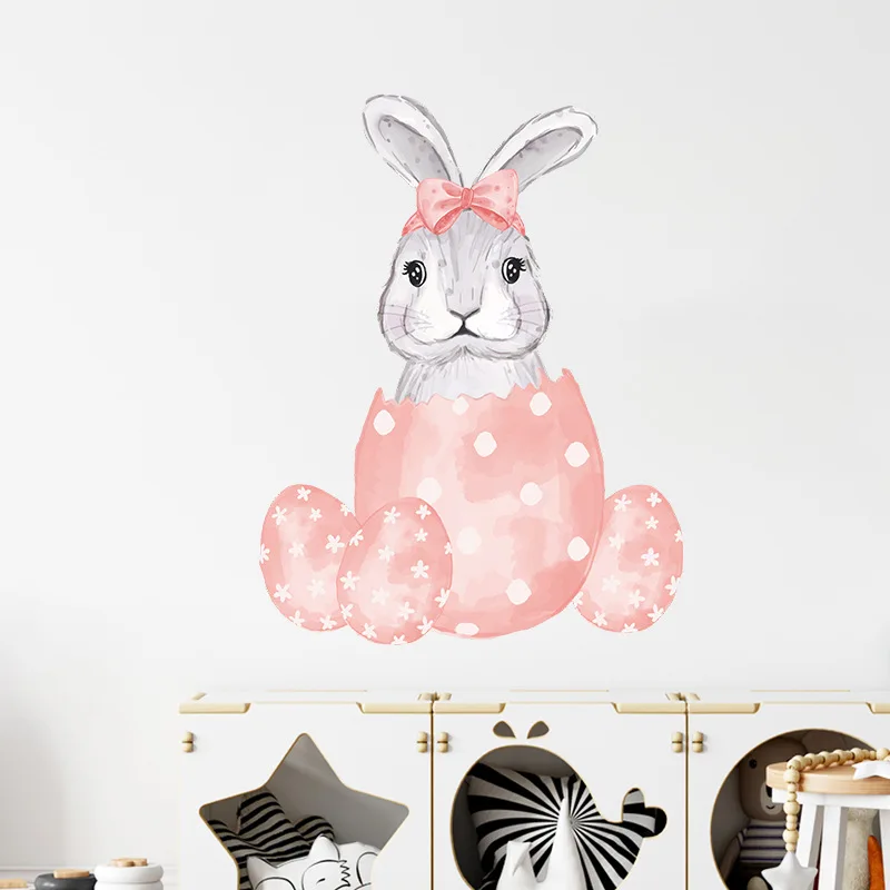Cute Rabbit Wall Stickers For Kids Room Baby Room Decoration Harmless Material Removable Wallpaper Self Adhesive Film At Home
Cute Rabbit Wall Stickers For Kids Room Baby Room Decoration Harmless Material Removable Wallpaper Self Adhesive Film At Home