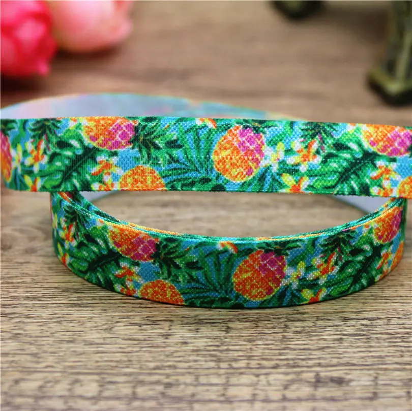 DHK 5/8'' 5yards fruits vegetable watermelon printed Fold Elastic FOE headband headwear hairband DIY decoration OEM E546
DHK 5/8'' 5yards fruits vegetable watermelon printed Fold Elastic FOE headband headwear hairband DIY decoration OEM E546
