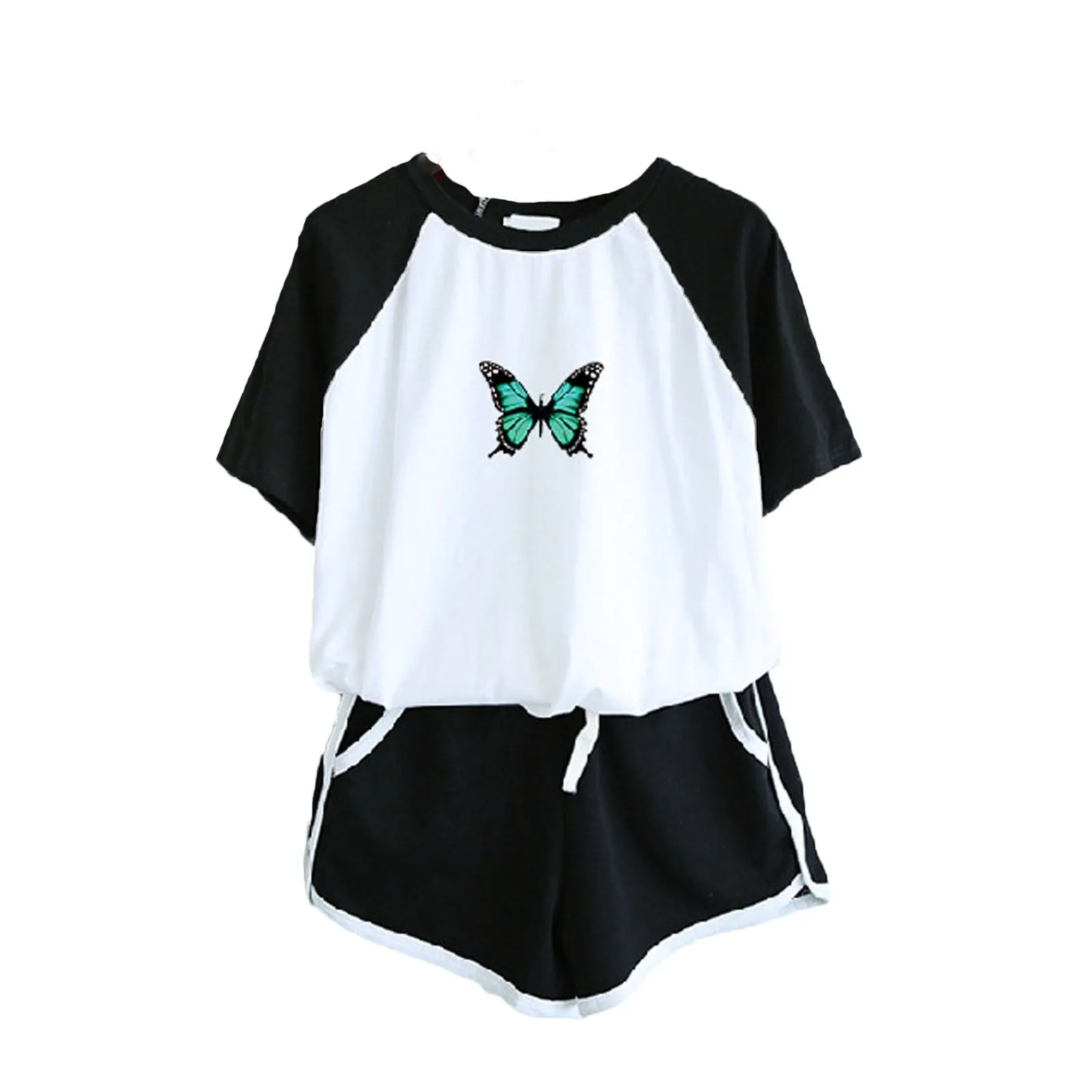 2 Pieces Set Women's Summer Fashion Animals Print Short Sleeve Pocket Shorts Home Sports Set Casual Oversize Tracksuit
2 Pieces Set Women's Summer Fashion Animals Print Short Sleeve Pocket Shorts Home Sports Set Casual Oversize Tracksuit