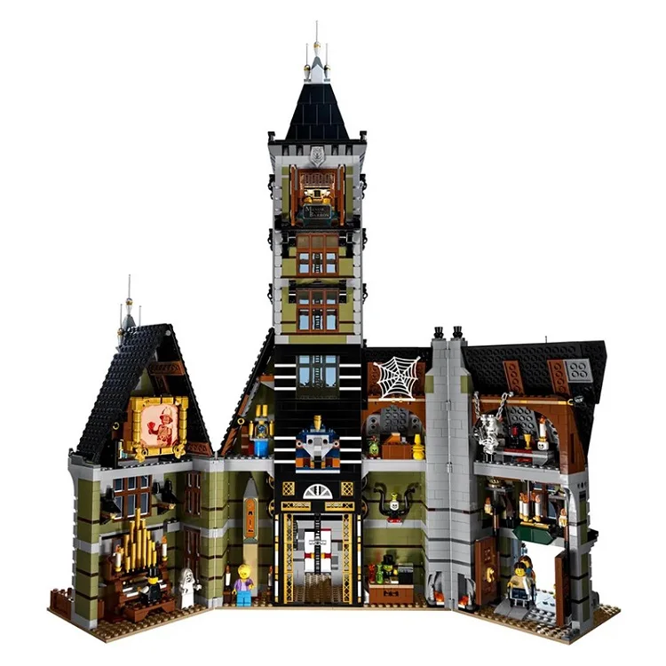 2020 New Fairground Ghost House Collection Haunted Castle House Fit 10273 Model Building Blocks Bricks Kid Gift Birthday
2020 New Fairground Ghost House Collection Haunted Castle House Fit 10273 Model Building Blocks Bricks Kid Gift Birthday