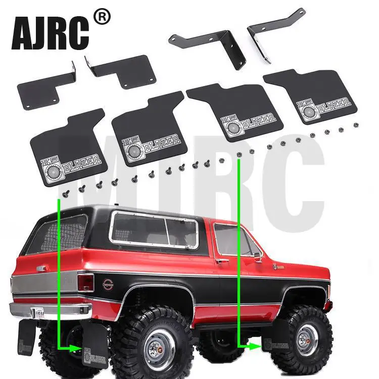 High Quality RC Car Front & Rear Mud Flaps 1/10 RC Crawler Trx-4 Chevrolet K5 New RC Car Rubber Fender for TRX4 1:10
High Quality RC Car Front & Rear Mud Flaps 1/10 RC Crawler Trx-4 Chevrolet K5 New RC Car Rubber Fender for TRX4 1:10