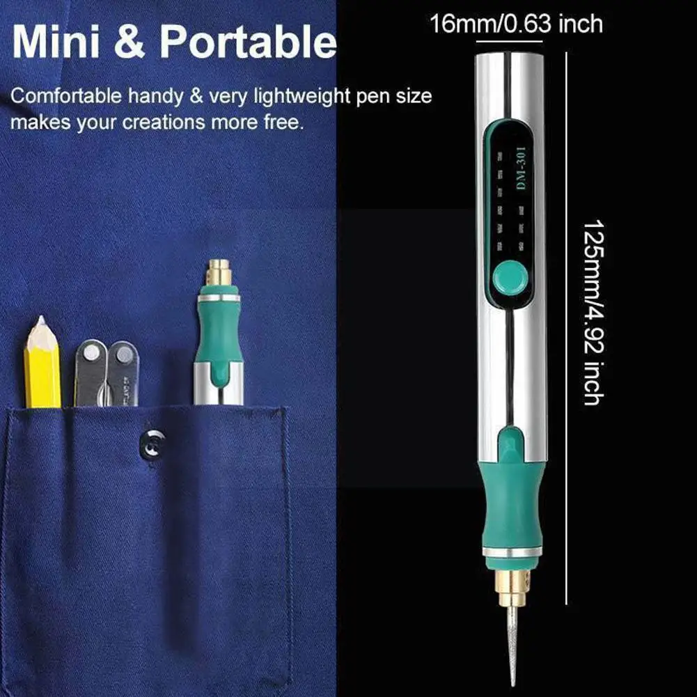 25W Wireless Electric Grinding Pen Stone Metal Grinding Engraving Charging Adjustable And Speed Pen Trimming Y6R5
25W Wireless Electric Grinding Pen Stone Metal Grinding Engraving Charging Adjustable And Speed Pen Trimming Y6R5