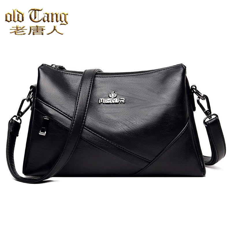 Женская сумка через плечо OLD TANG, повседневная однотонная сумка-мессенджер из искусственной кожи, 2020
Женская сумка через плечо OLD TANG, повседневная однотонная сумка-мессенджер из искусственной кожи, 2020