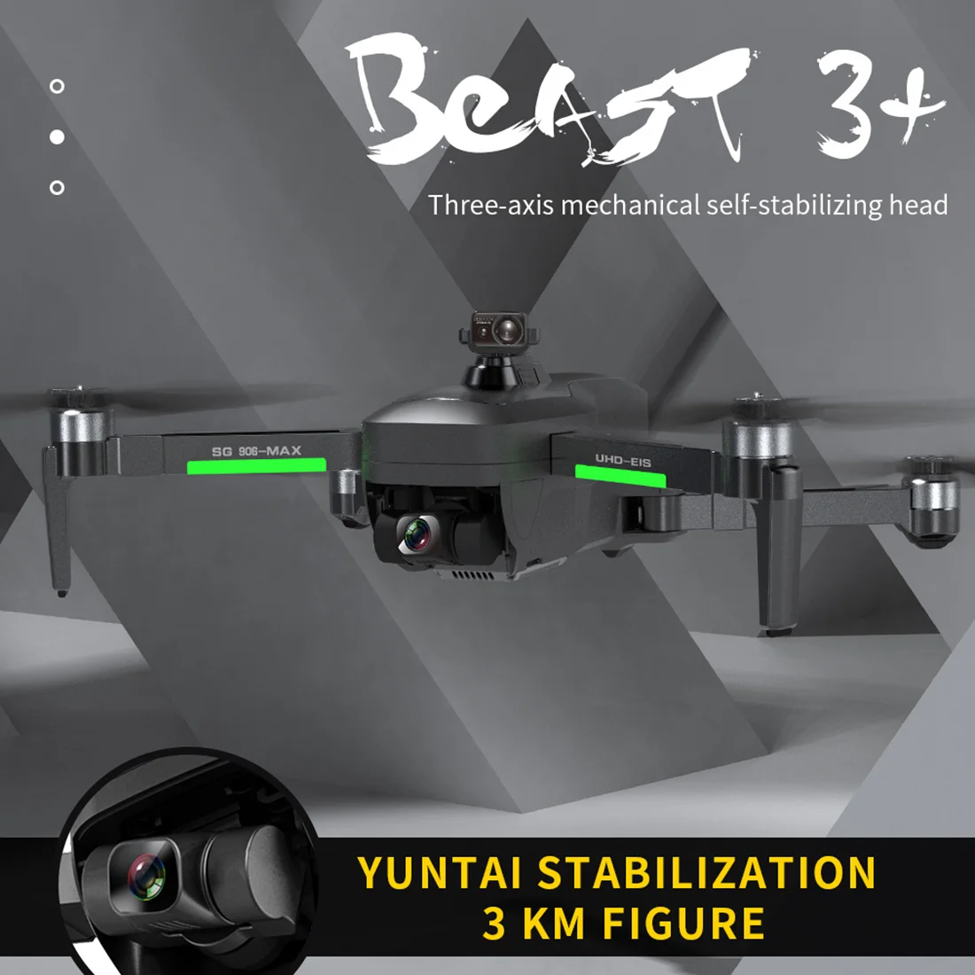 SG906Max1 Drone GPS with Camera 4K 3-Axis Gimbal Anti Collision 26mins 5G WiFI Professional Brushless RC Quadcopter Drone 3Km
SG906Max1 Drone GPS with Camera 4K 3-Axis Gimbal Anti Collision 26mins 5G WiFI Professional Brushless RC Quadcopter Drone 3Km