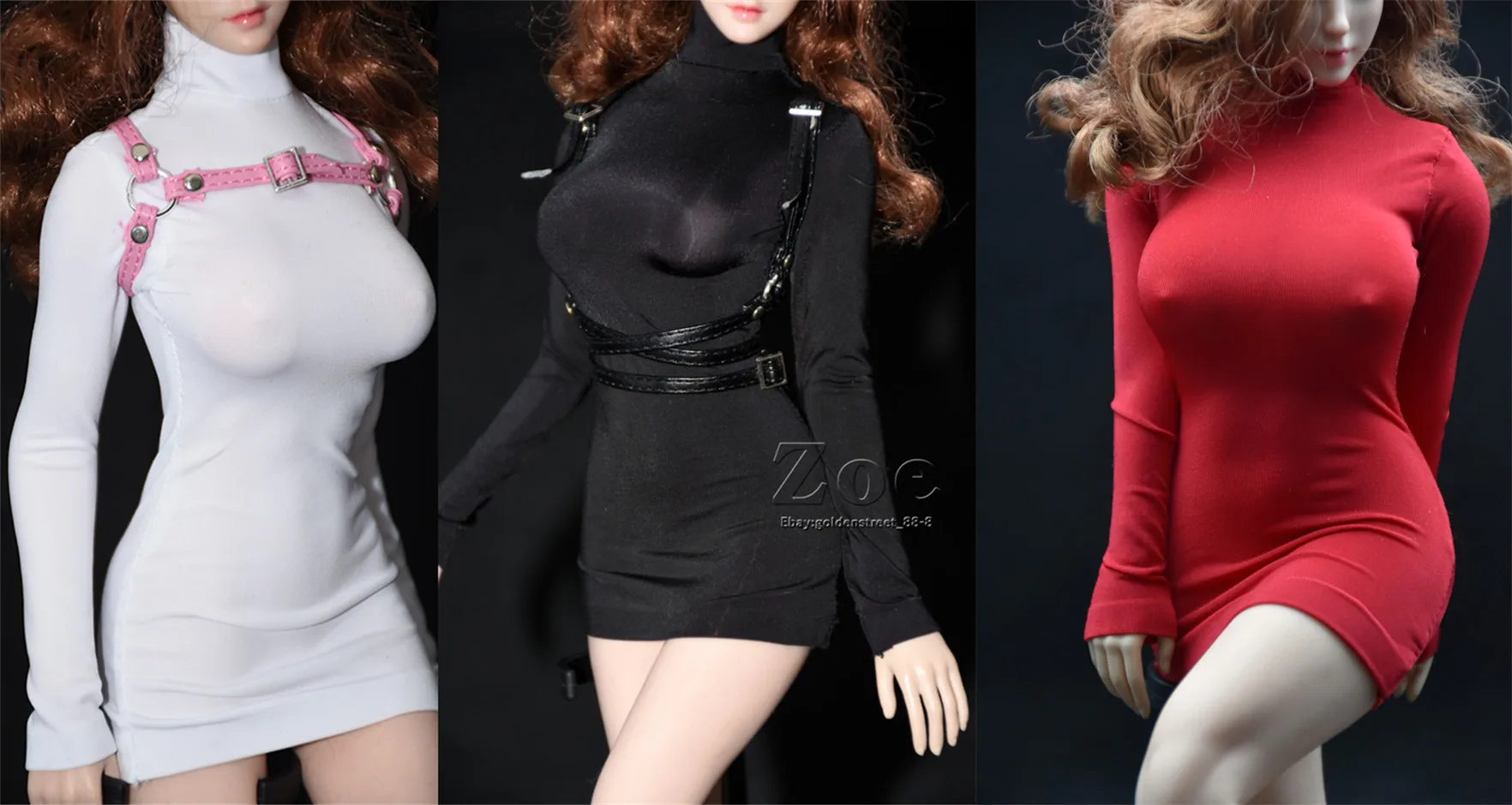 1/6 Scale Femle Clothes Ice Silk Tights Sexy Dress For 12'' Action Figure Woman Model Body
1/6 Scale Femle Clothes Ice Silk Tights Sexy Dress For 12'' Action Figure Woman Model Body