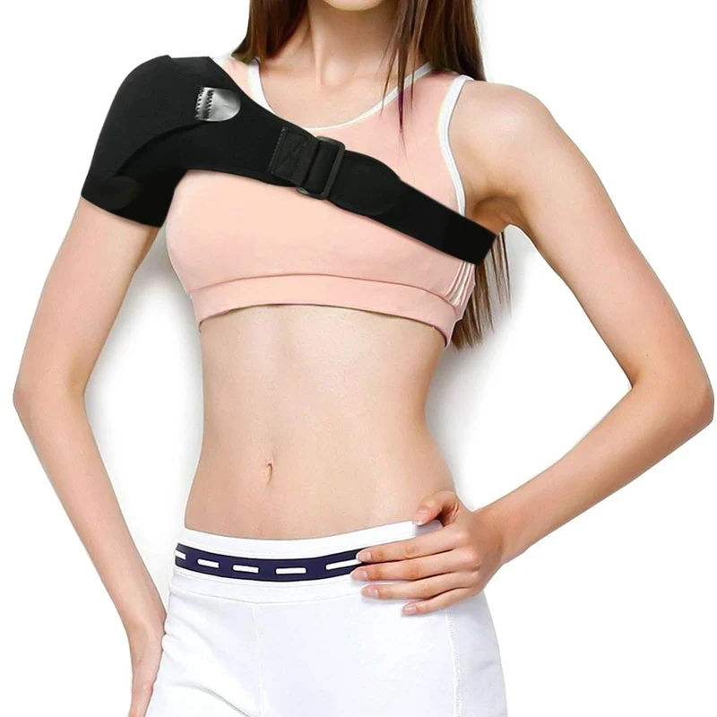 Adjustable Breathable Gym Sports Care Single Shoulder Support Back Brace Guard Strap Wrap Belt Band Pads Black Bandage Men/Women
Adjustable Breathable Gym Sports Care Single Shoulder Support Back Brace Guard Strap Wrap Belt Band Pads Black Bandage Men/Women