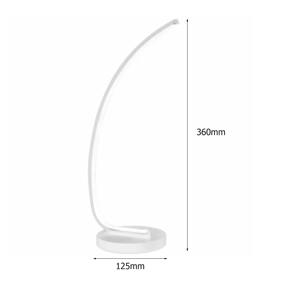 Modern Minimalist LED Table Lamp For Bedroom Bedside Acrylic Desk Lamp Reading Light Night Light Home Lighting EU Plug
Modern Minimalist LED Table Lamp For Bedroom Bedside Acrylic Desk Lamp Reading Light Night Light Home Lighting EU Plug