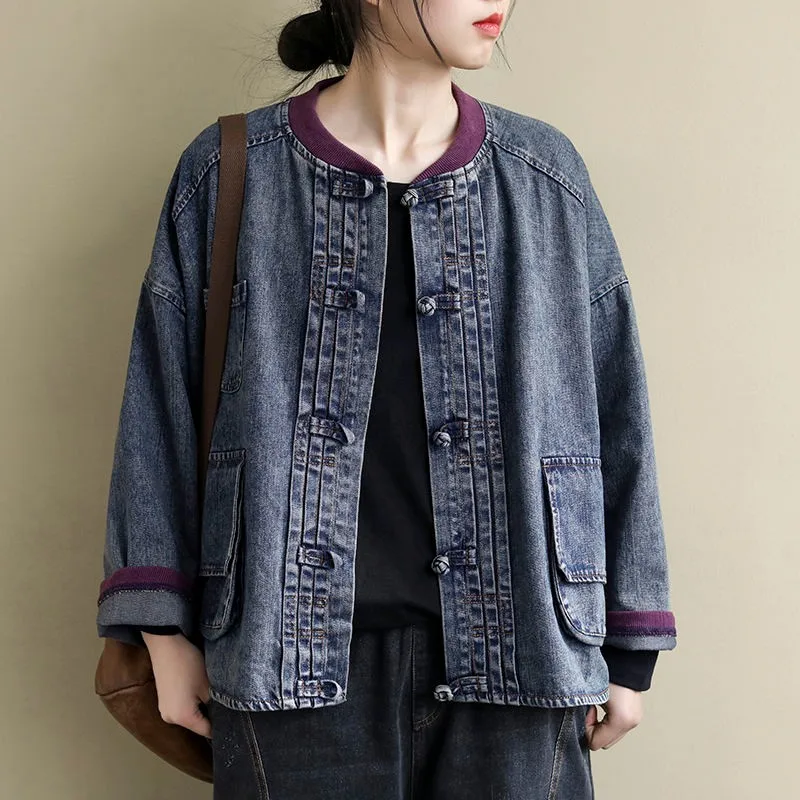 Oversized Women Jeans Jackets New 2020 Autumn Winter Vintage Big Pocket Outerwear Female Loose Casual Denim Coats P1401
Oversized Women Jeans Jackets New 2020 Autumn Winter Vintage Big Pocket Outerwear Female Loose Casual Denim Coats P1401