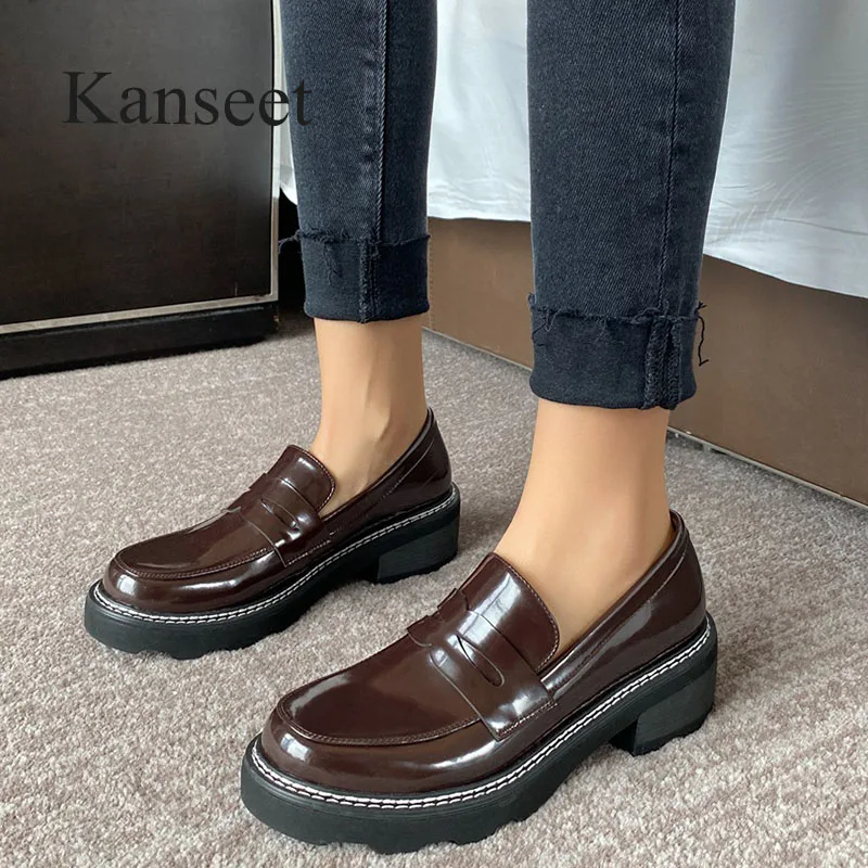 Kanseet лаконичные лоферы с круглым носком коричневая коровья кожа женская обувь Весенняя Новая повседневная ручная работа на массивном каблу...
Kanseet лаконичные лоферы с круглым носком коричневая коровья кожа женская обувь Весенняя Новая повседневная ручная работа на массивном каблу...
