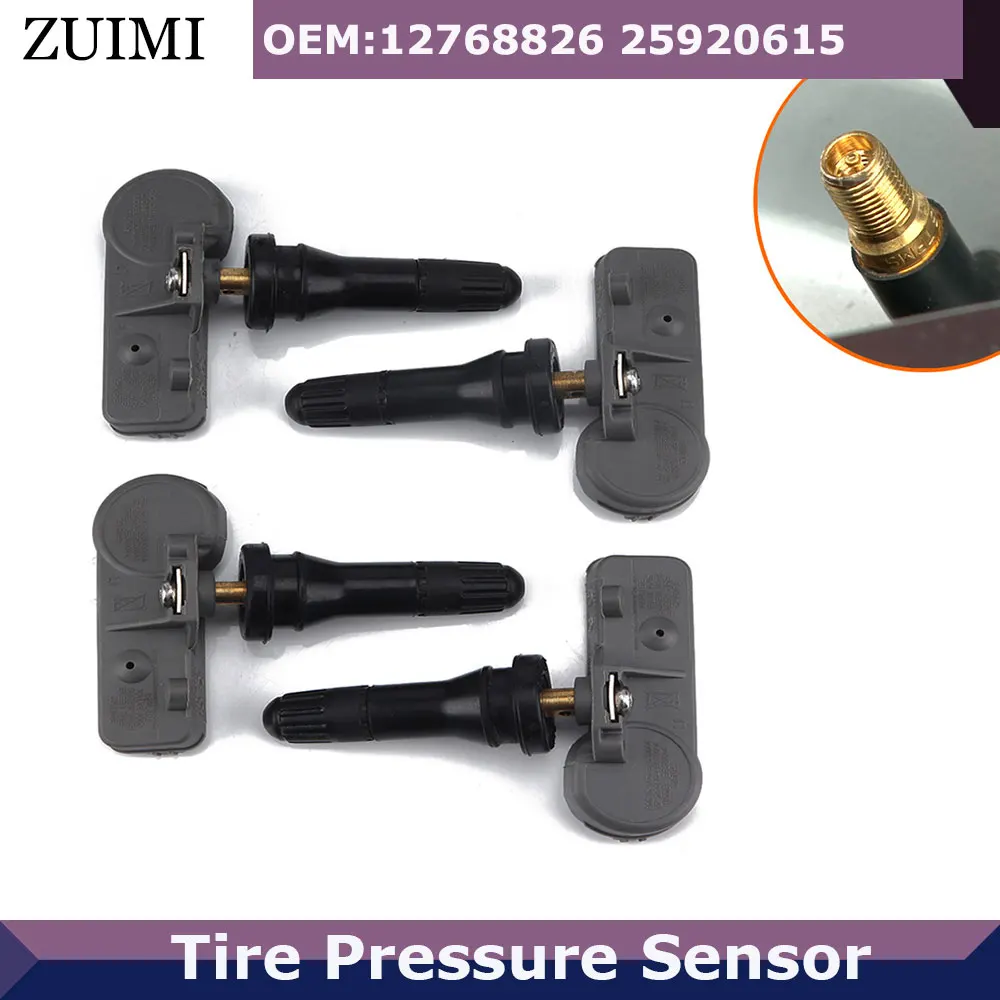 4PCS Tire Pressure Sensor 315 Mhz For Buick Enclave Cadillac CTS Chevrolet Aveo 2007-2011 13598771 13598772 13586335 13589597
4PCS Tire Pressure Sensor 315 Mhz For Buick Enclave Cadillac CTS Chevrolet Aveo 2007-2011 13598771 13598772 13586335 13589597