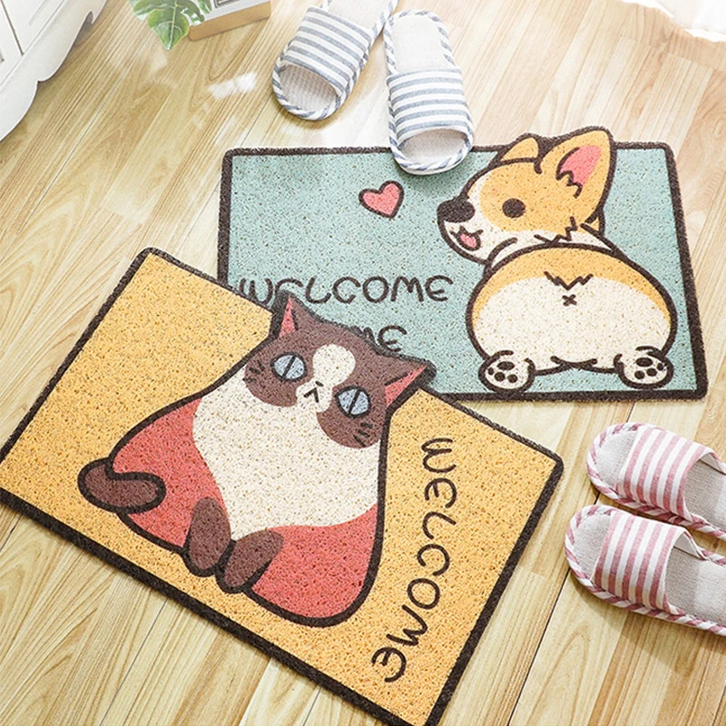 Hot Non-slip Carpet Rugs Cartoon Corgi Door Floor Mat Dirty-resistant Foot Mat Door Carpet Entry Door Foot Mat Household Porch
Hot Non-slip Carpet Rugs Cartoon Corgi Door Floor Mat Dirty-resistant Foot Mat Door Carpet Entry Door Foot Mat Household Porch