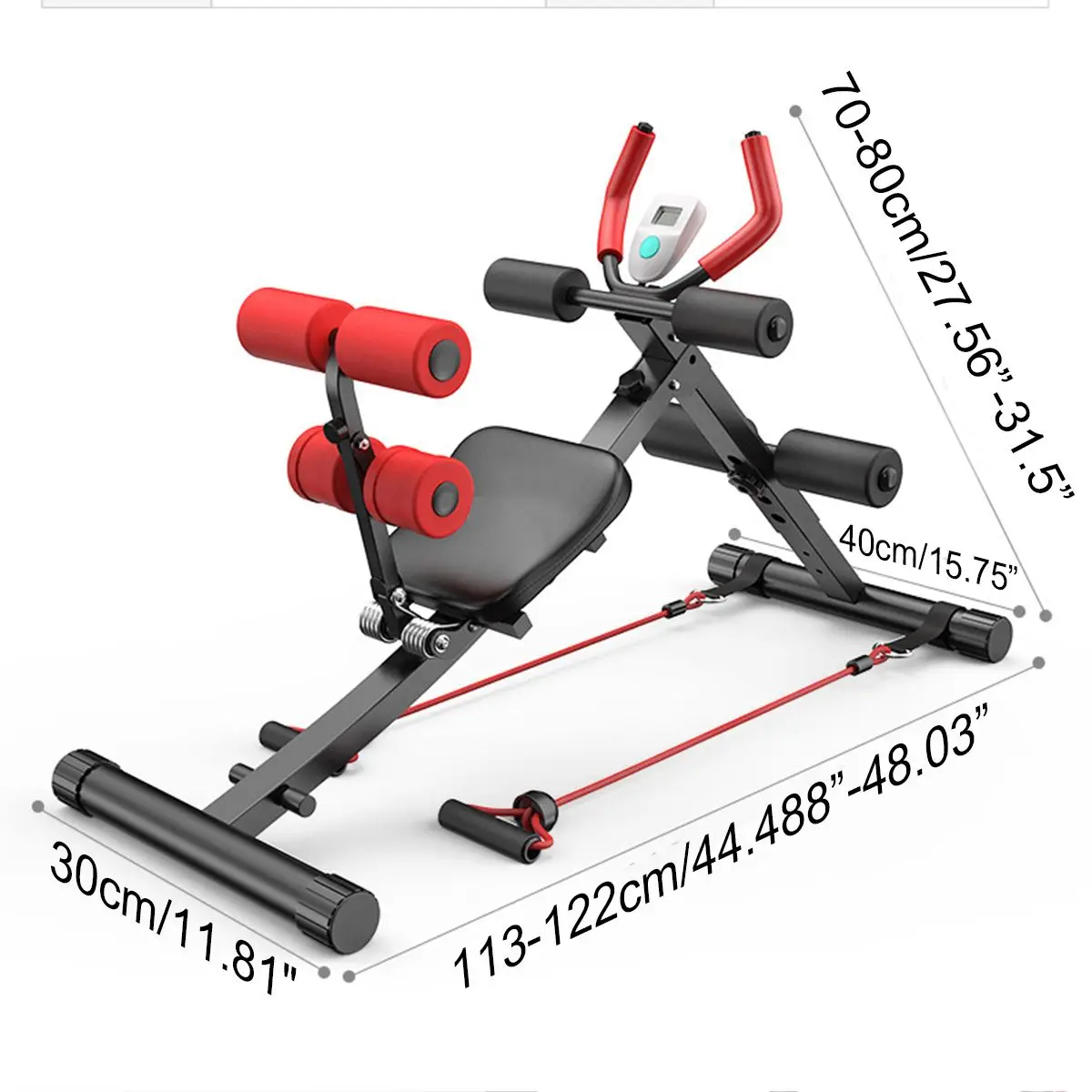 Multifunction 4 in 1 Sit Up Bench Ab Training Weight Bench Exercise Bench Foldable Adjustable Dumbbell Stool Outdoor Home
Multifunction 4 in 1 Sit Up Bench Ab Training Weight Bench Exercise Bench Foldable Adjustable Dumbbell Stool Outdoor Home