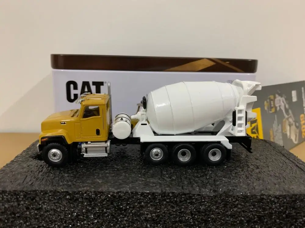 Гусеница Cat CT681 Бетономешалка 1: 87 металлическая модель HO весы бренд Diecast Masters DM85512| |