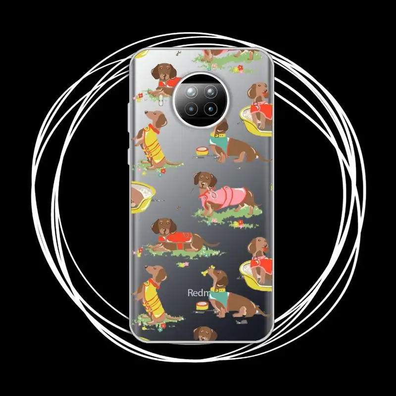 Cartoon Dachshund Sausage Dog Phone Case Transparent for Xiaomi Redmi note 10 t 8 9 pro lite 11
Cartoon Dachshund Sausage Dog Phone Case Transparent for Xiaomi Redmi note 10 t 8 9 pro lite 11