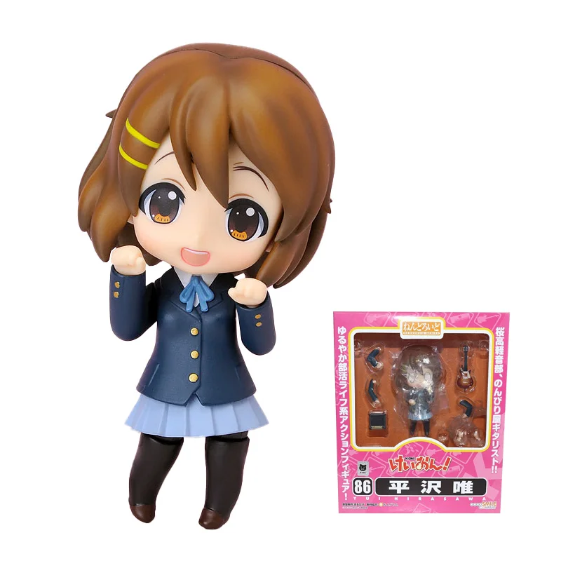 In Stock Good Smile K-On Nendoroid Anime Figure 086 Hirasawa Yui 10Cm Pvc Action Figure Model Decoration Collection Toys Boxed
In Stock Good Smile K-On Nendoroid Anime Figure 086 Hirasawa Yui 10Cm Pvc Action Figure Model Decoration Collection Toys Boxed