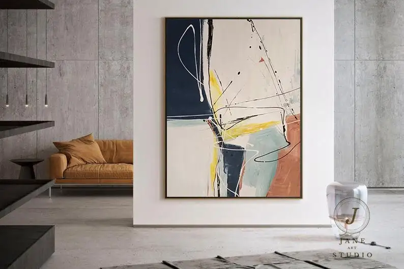 Abstract Painting Canvas,Original abstract canvas wall art,Large Acrylic Oil Painting On Canvas,contemporary Painting For Living
Abstract Painting Canvas,Original abstract canvas wall art,Large Acrylic Oil Painting On Canvas,contemporary Painting For Living