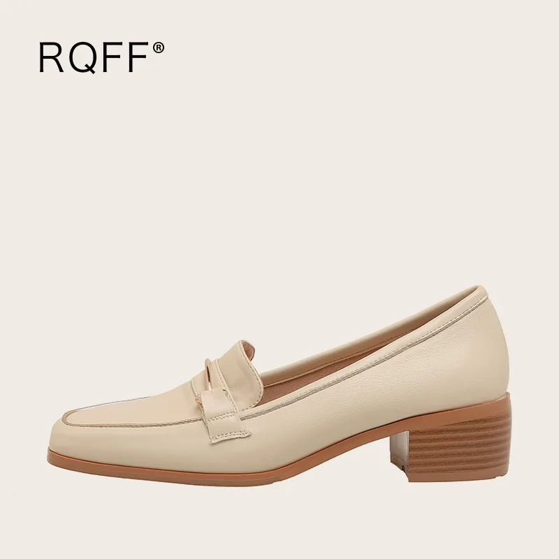 Women Dress Shoes Pumps New Oxfords Plus Size 40-43 Handmade Quality Square Toe Med Block Heels Brown Office Rubber Slip-on 33
Women Dress Shoes Pumps New Oxfords Plus Size 40-43 Handmade Quality Square Toe Med Block Heels Brown Office Rubber Slip-on 33