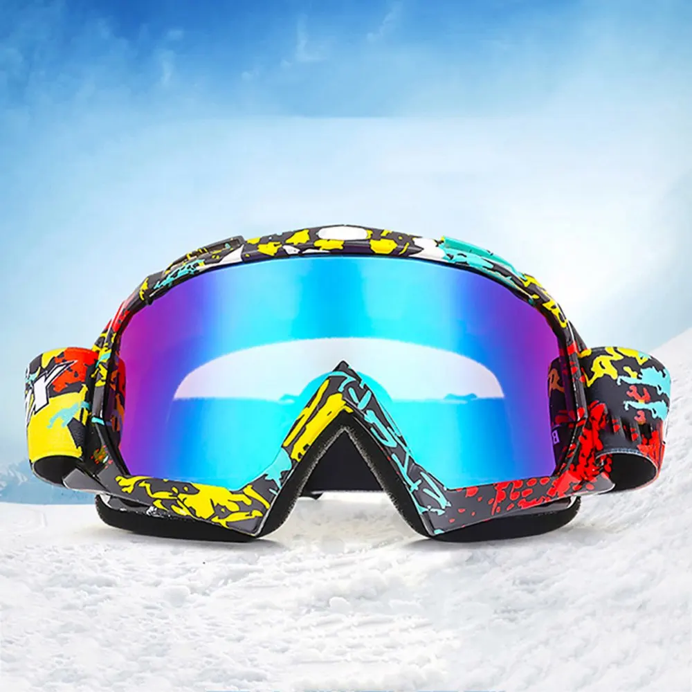 Ski Goggles Men Women Snowboard Goggles Anti-fog Big Ski Mask Snow Snowmobile Goggles
Ski Goggles Men Women Snowboard Goggles Anti-fog Big Ski Mask Snow Snowmobile Goggles
