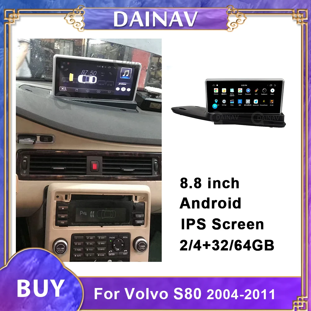 Автомобильный радиоприемник, стерео для Volvo S80 2004-2011, правое левое автомобильное Авторадио с GPS-навигацией, мультимедийный DVD-плеер
Автомобильный радиоприемник, стерео для Volvo S80 2004-2011, правое левое автомобильное Авторадио с GPS-навигацией, мультимедийный DVD-плеер