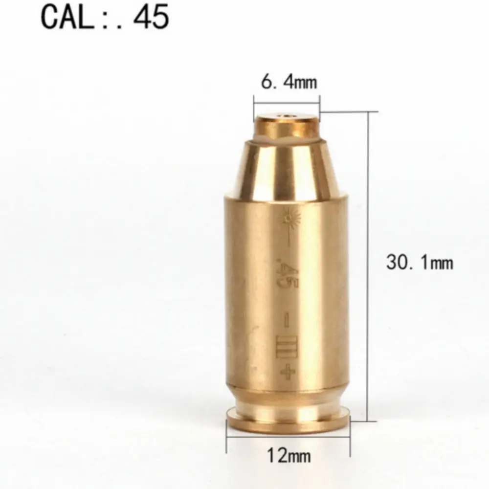 Красный лазерный патрон CAL.45 50 комплектов для охотничьей винтовки|Лазеры| |