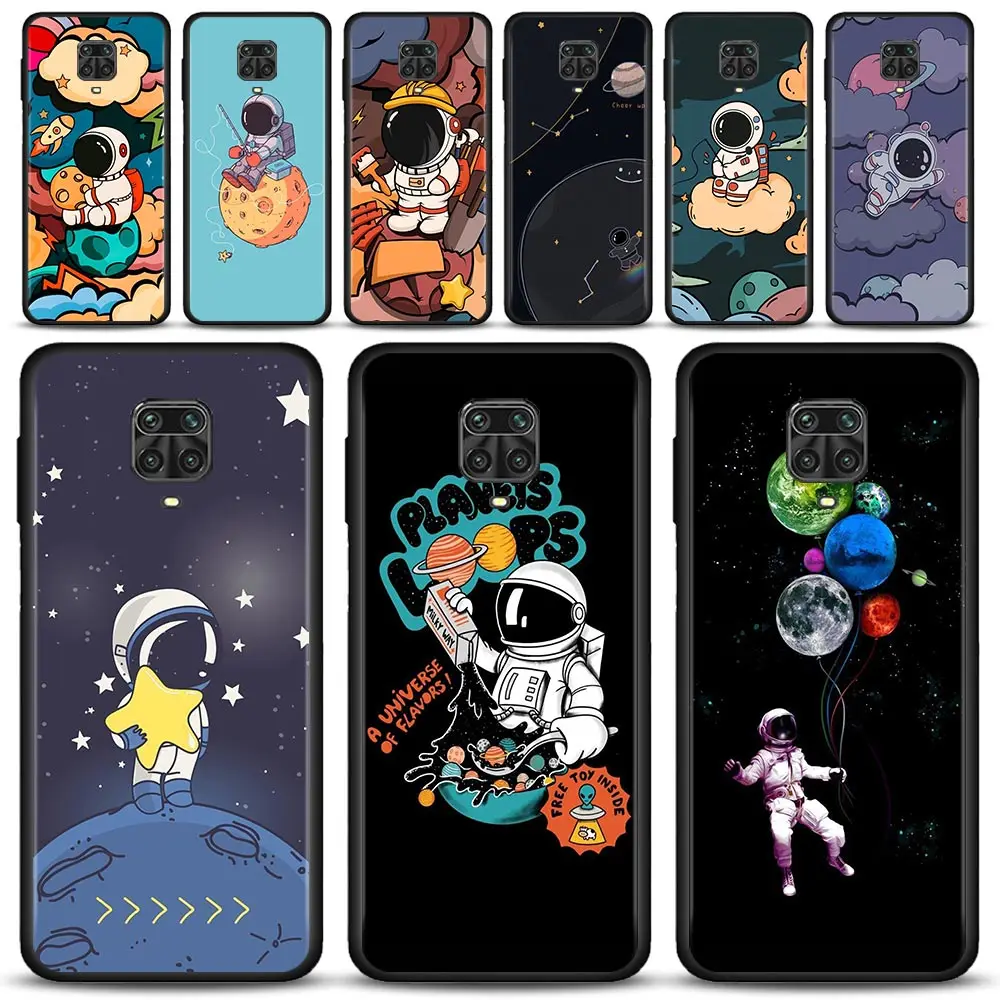 SmartPhone Case For Xiaomi Redmi Note 9S 9 8 11 10 Pro Max Lite 9C 9A Note 8T 9T 7A Silicone Coque Astronautas 
SmartPhone Case For Xiaomi Redmi Note 9S 9 8 11 10 Pro Max Lite 9C 9A Note 8T 9T 7A Silicone Coque Astronautas