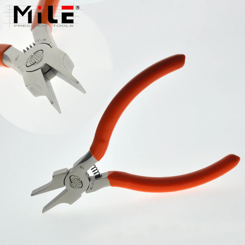 5.3"Wide-Head Flat Nose Pliers Special Toothless Design Suitable for Repairing Electronic Components Personal DIY Making Jewelry
5.3"Wide-Head Flat Nose Pliers Special Toothless Design Suitable for Repairing Electronic Components Personal DIY Making Jewelry