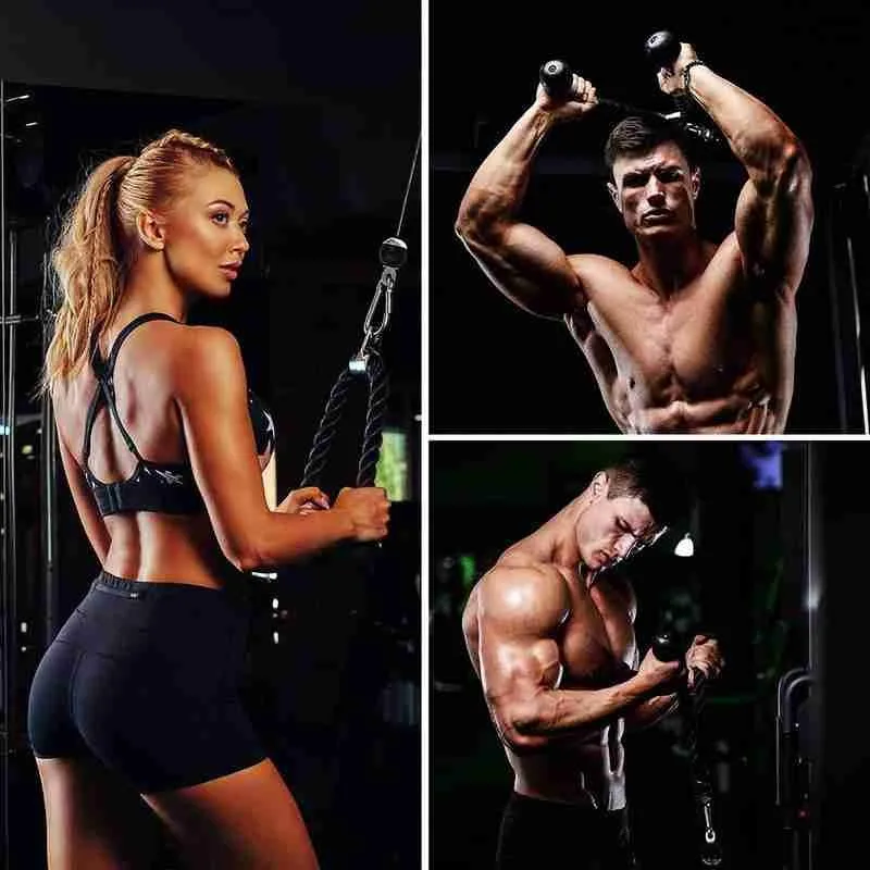 Fitness Pulley Cable System DIY Loading Pin Lifting Workout Arm Biceps Tricep Hand Training Equipment Home Sport Accessories
Fitness Pulley Cable System DIY Loading Pin Lifting Workout Arm Biceps Tricep Hand Training Equipment Home Sport Accessories
