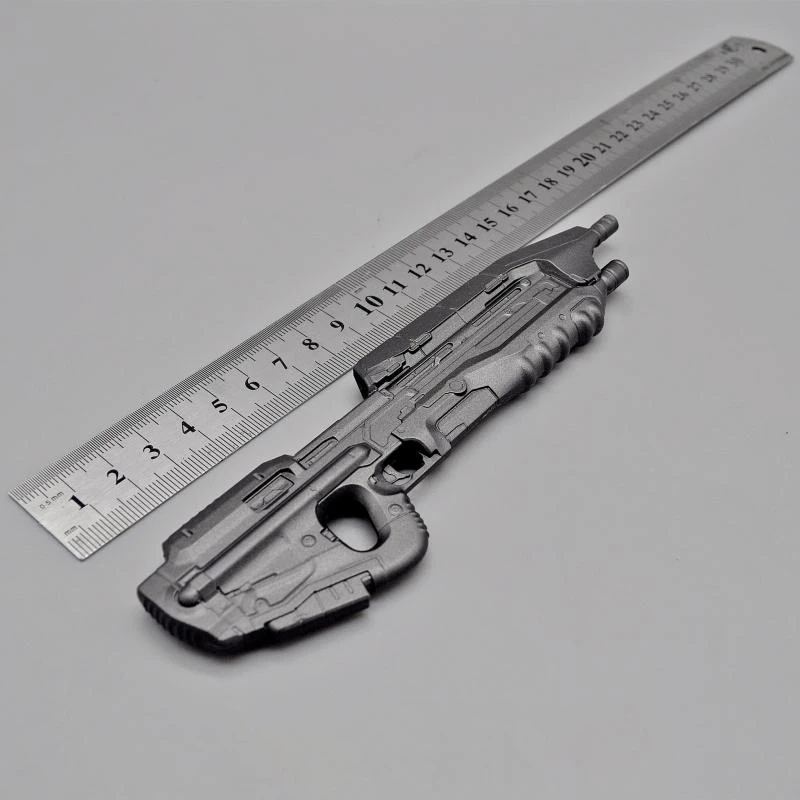 For Fans Scale 1/6th Halo Main Weapon Science Fiction Gun DIY Iron Gray Color For Mostly Doll Fiction Collectable
For Fans Scale 1/6th Halo Main Weapon Science Fiction Gun DIY Iron Gray Color For Mostly Doll Fiction Collectable