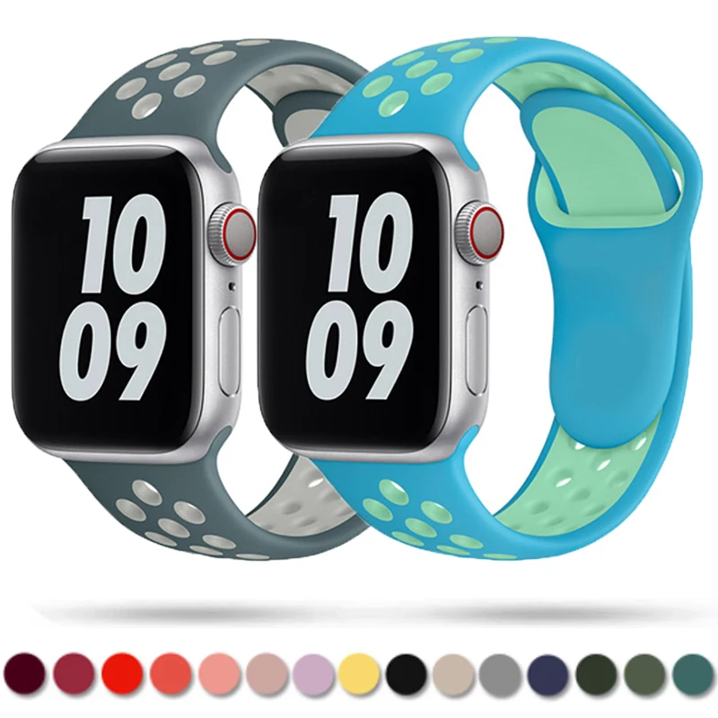 Ремешок силиконовый для Apple Watch band 40 мм 44 мм 38 мм 42 мм, резиновый спортивный браслет для смарт-часов iWatch Series 3 se 4 5 6
Ремешок силиконовый для Apple Watch band 40 мм 44 мм 38 мм 42 мм, резиновый спортивный браслет для смарт-часов iWatch Series 3 se 4 5 6