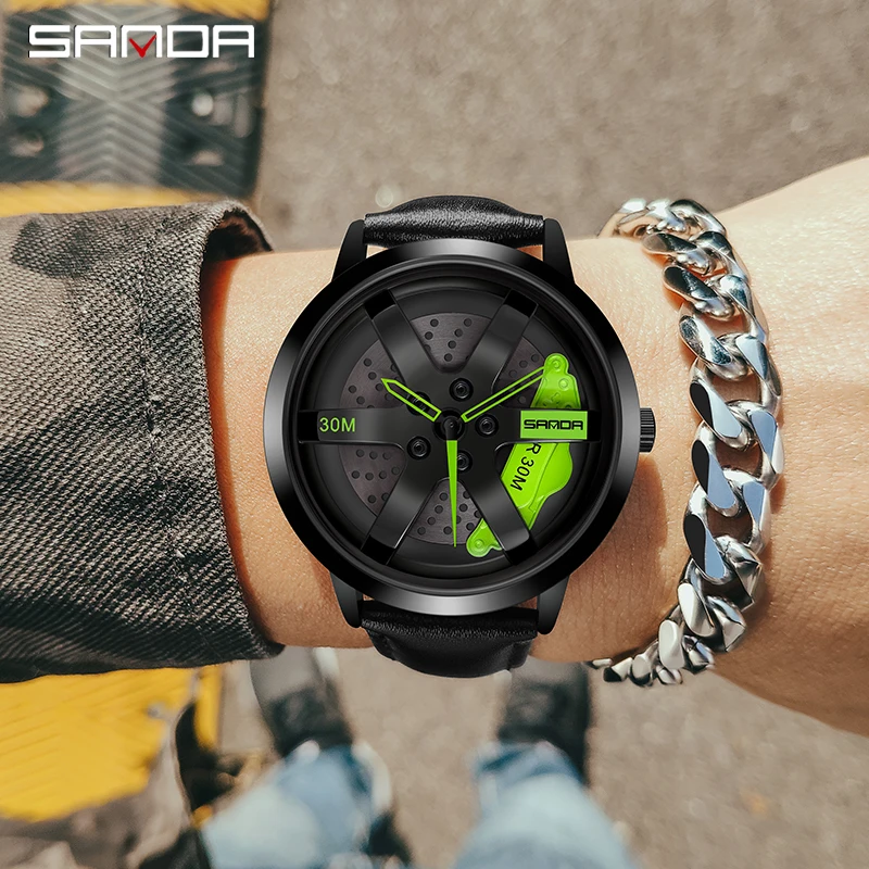 SANDA New Fashion Mens Watches Top Brand Luxury Military Quartz Watch Premium Leather Waterproof Sport Chronograph Watch Men
SANDA New Fashion Mens Watches Top Brand Luxury Military Quartz Watch Premium Leather Waterproof Sport Chronograph Watch Men