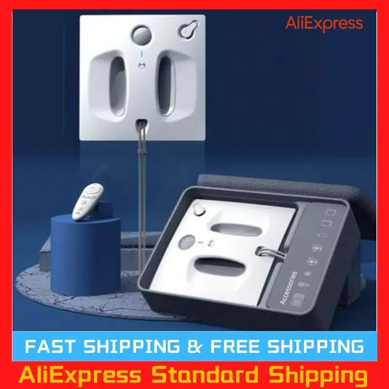 XIAOMI Smart Water Spray Window Cleaner HUTT W66 Electric Window Cleaning Robot Magnetic Glass Tile Wall Household Cleaning Tool
XIAOMI Smart Water Spray Window Cleaner HUTT W66 Electric Window Cleaning Robot Magnetic Glass Tile Wall Household Cleaning Tool