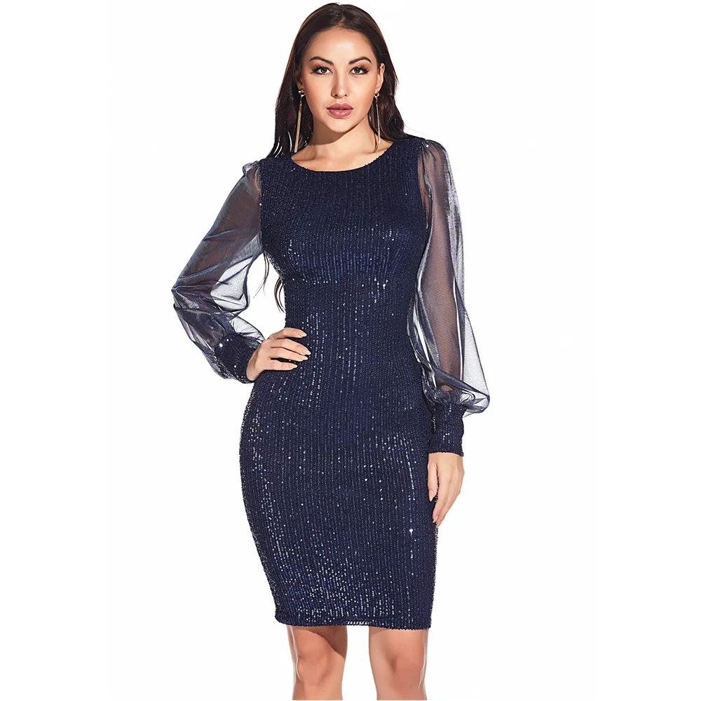 Woman Dress 2021 Spring Elegant Sexy Mesh Patchwork Sequins Long Party Dress Women Casual Slim Office Pencil Bodycon Dresses 2XL
Woman Dress 2021 Spring Elegant Sexy Mesh Patchwork Sequins Long Party Dress Women Casual Slim Office Pencil Bodycon Dresses 2XL
