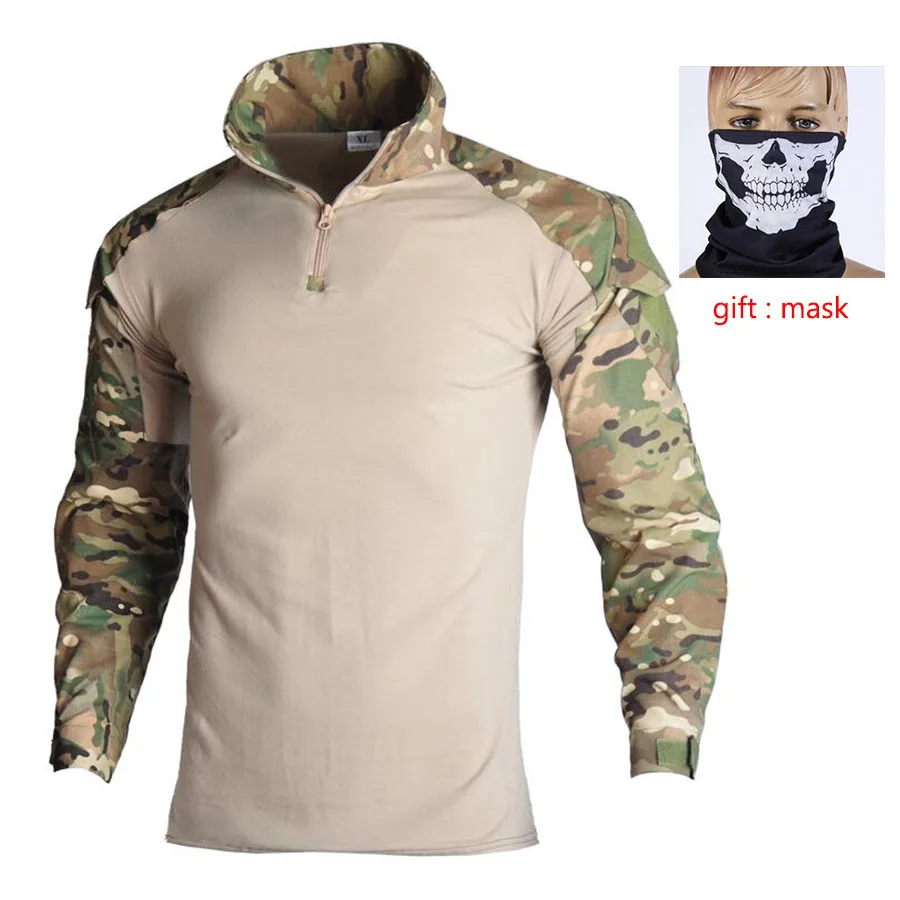 Tactical Combat Shirt Military Uniform Us Army Clothing Tatico Tops Airsoft Multicam Camouflage Hunting Fishing Clothes Mens
Tactical Combat Shirt Military Uniform Us Army Clothing Tatico Tops Airsoft Multicam Camouflage Hunting Fishing Clothes Mens