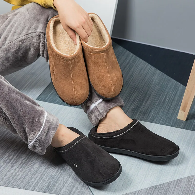 Winter Men Slippers Furry Short Plush Indoor Slippers Men Non-Slip Bedroom Home Soft Slippers Men Casual Shoes Zapatilla Mujer
Winter Men Slippers Furry Short Plush Indoor Slippers Men Non-Slip Bedroom Home Soft Slippers Men Casual Shoes Zapatilla Mujer