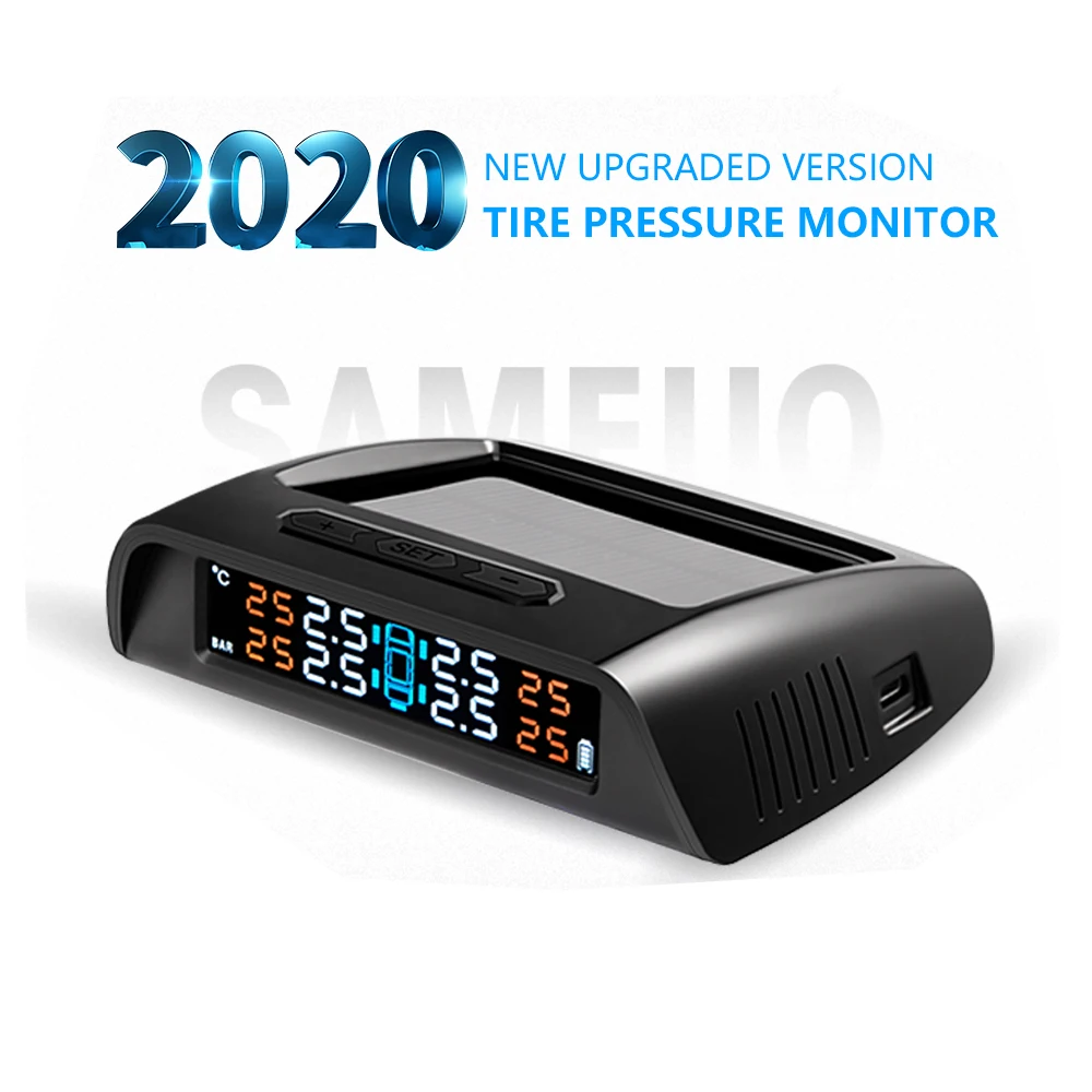 Sameuo TPMS sensor TPMS Car Tire Pressure Alarm Monitor System glass wireless Solar power tpms with 4 external senso for cars
Sameuo TPMS sensor TPMS Car Tire Pressure Alarm Monitor System glass wireless Solar power tpms with 4 external senso for cars