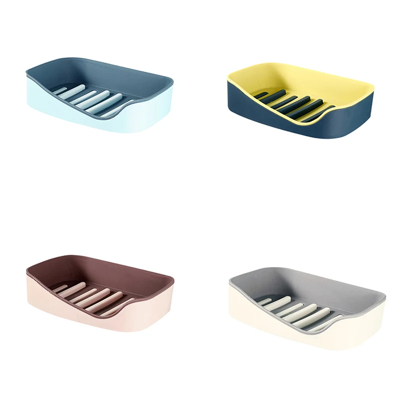 Soap Holder No Drilling Wall Mounted Double Layer Soap Rack Soap Sponge Dish Bathroom Accessories Soap Basket Self Adhesive
Soap Holder No Drilling Wall Mounted Double Layer Soap Rack Soap Sponge Dish Bathroom Accessories Soap Basket Self Adhesive