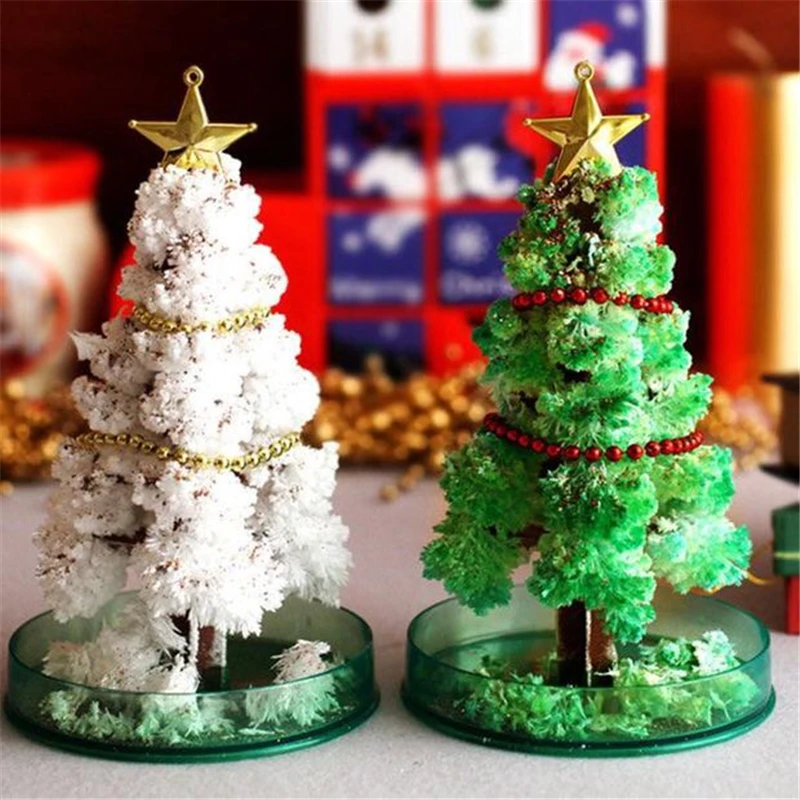 Christmas Tree Magic Watering Growth Crystallization Creative Magic Tree Small Gift for Children Christmas souvenir
Christmas Tree Magic Watering Growth Crystallization Creative Magic Tree Small Gift for Children Christmas souvenir