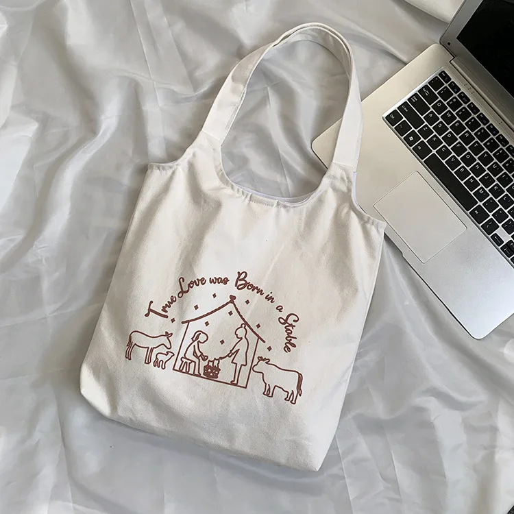 Student Girls Cartoon Books Shoulder Bag Eco Reusable Women Canvas Shopping Handbags Ladies Large Capacity Vest Bags Casual Tote
Student Girls Cartoon Books Shoulder Bag Eco Reusable Women Canvas Shopping Handbags Ladies Large Capacity Vest Bags Casual Tote